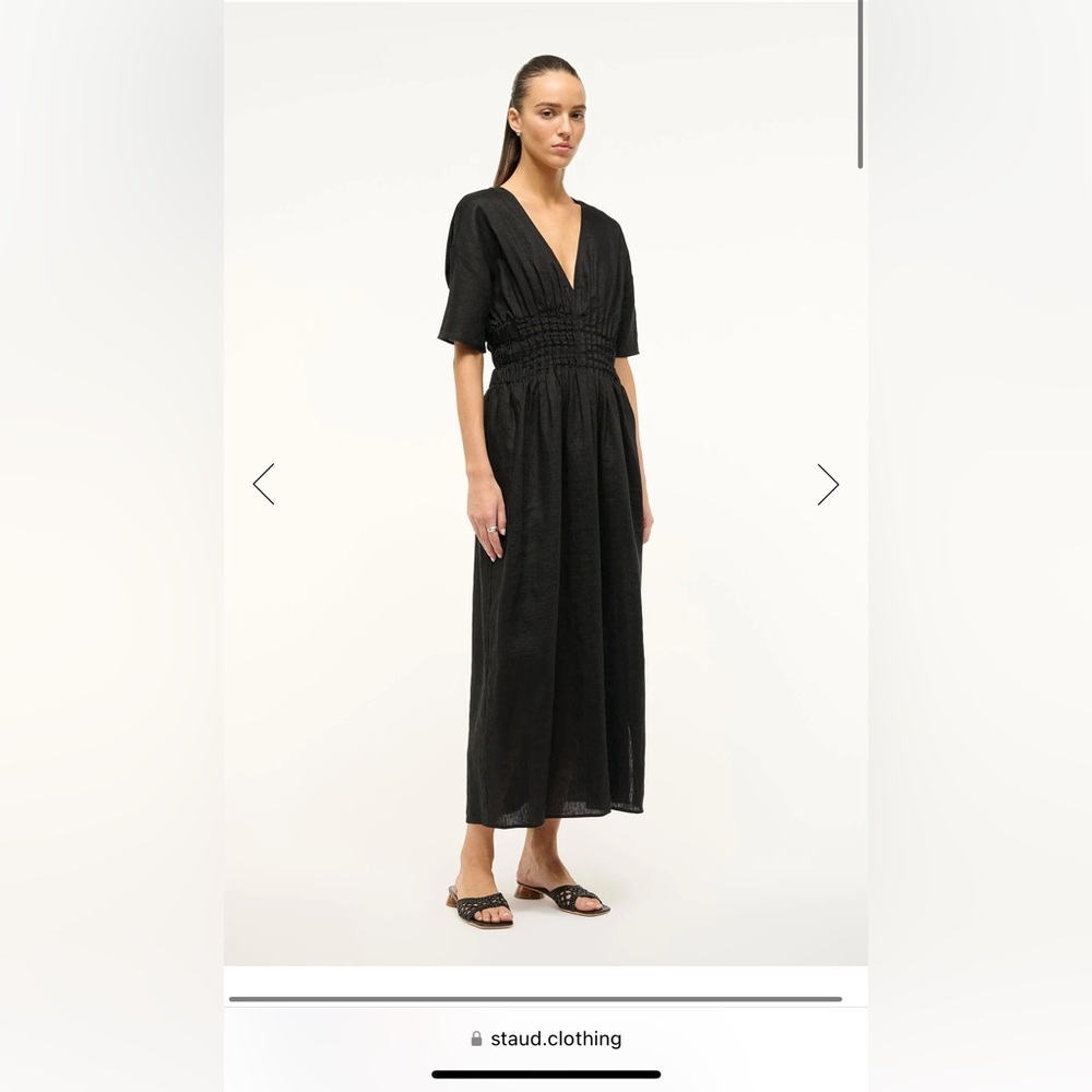 Staud Black dress